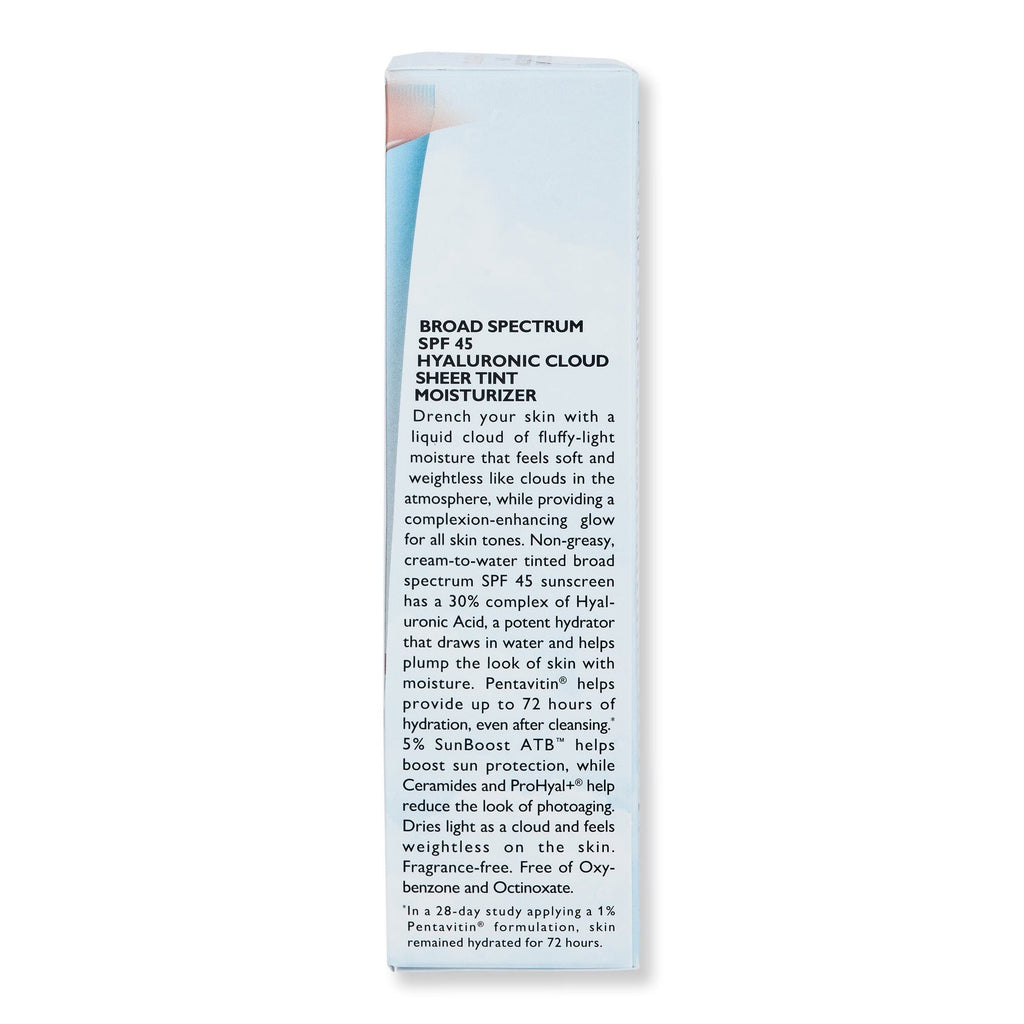 Peter Thomas Roth Peter Thomas Roth Water Drench Broad Spectrum SPF 45 Hyaluronic Cloud Sheer Tint Moisturizer Tinted Moisturizers & Foundations 