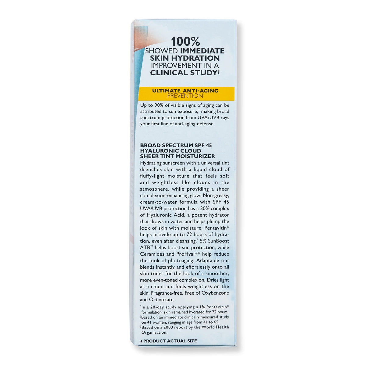 Peter Thomas Roth Peter Thomas Roth Water Drench Broad Spectrum SPF 45 Hyaluronic Cloud Sheer Tint Moisturizer Tinted Moisturizers & Foundations 