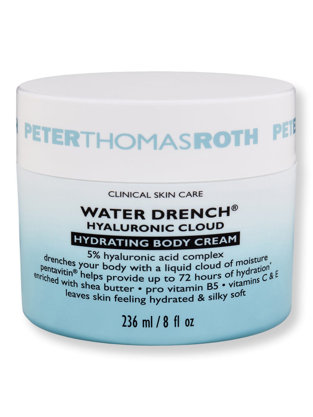 Peter Thomas Roth Peter Thomas Roth Water Drench Hyaluronic Cloud Hydrating Body Cream 8 oz 236 ml Body Lotions & Oils 