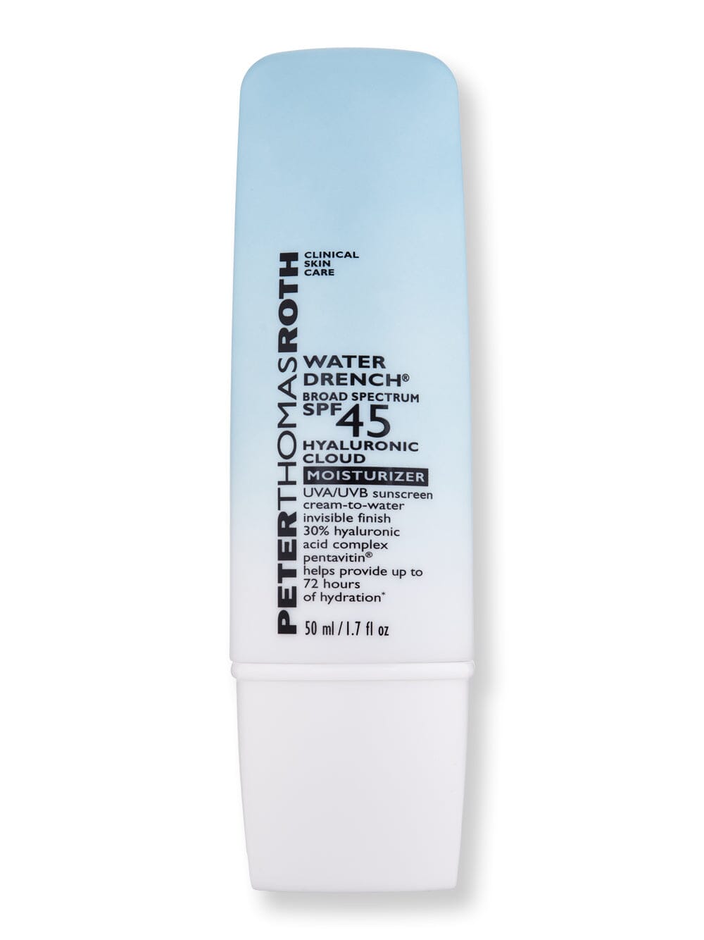 Peter Thomas Roth Peter Thomas Roth Water Drench SPF 45 Hyaluronic Cloud Moisturizer 1.7 oz 50 ml Face Moisturizers 