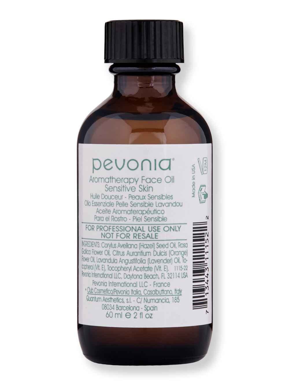 Pevonia Pevonia Aromatherapy Face Oil Sensitive Skin 2 oz Serums 
