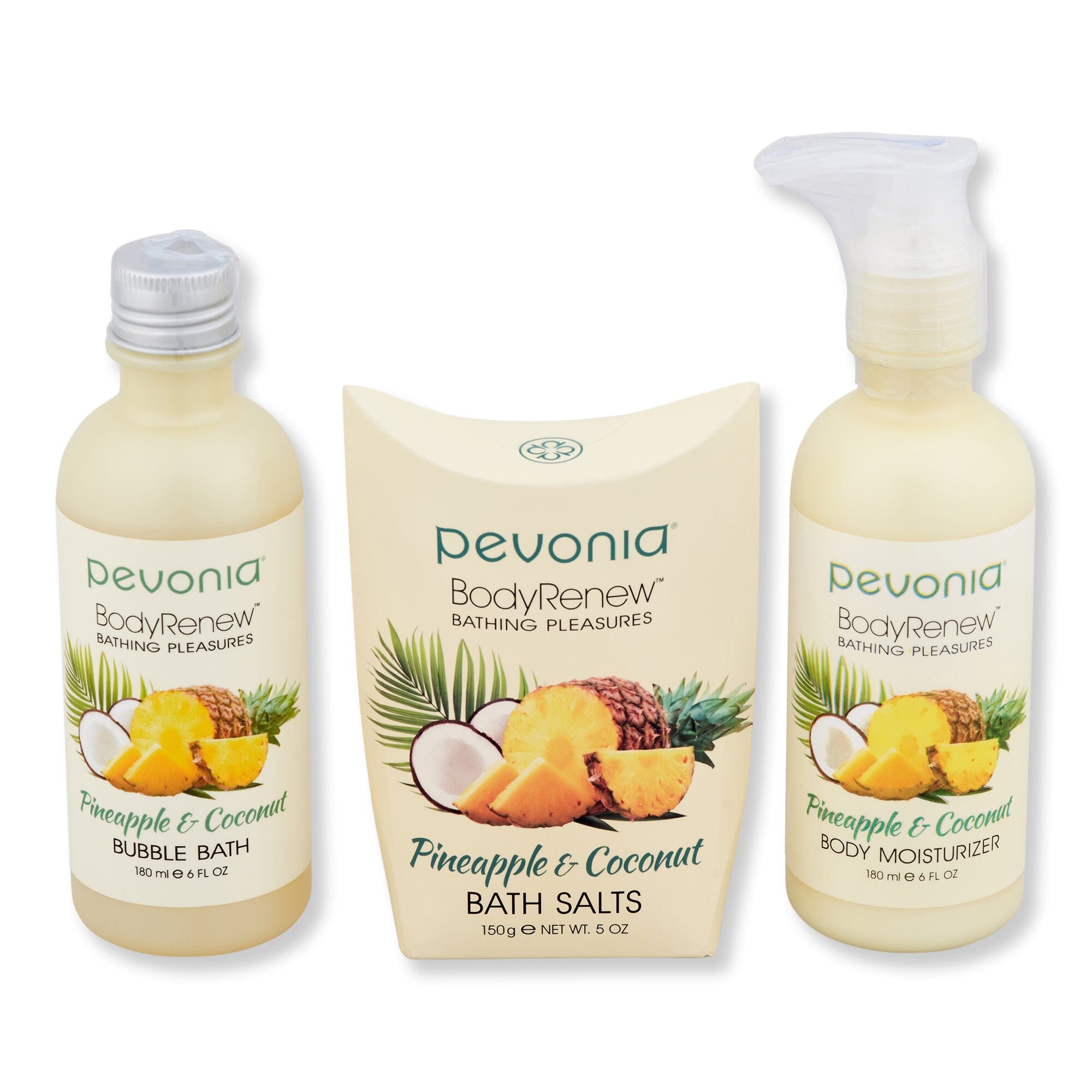Pevonia Pevonia BodyRenew Pineapple & Coconut Gift Set Bath & Body Sets 