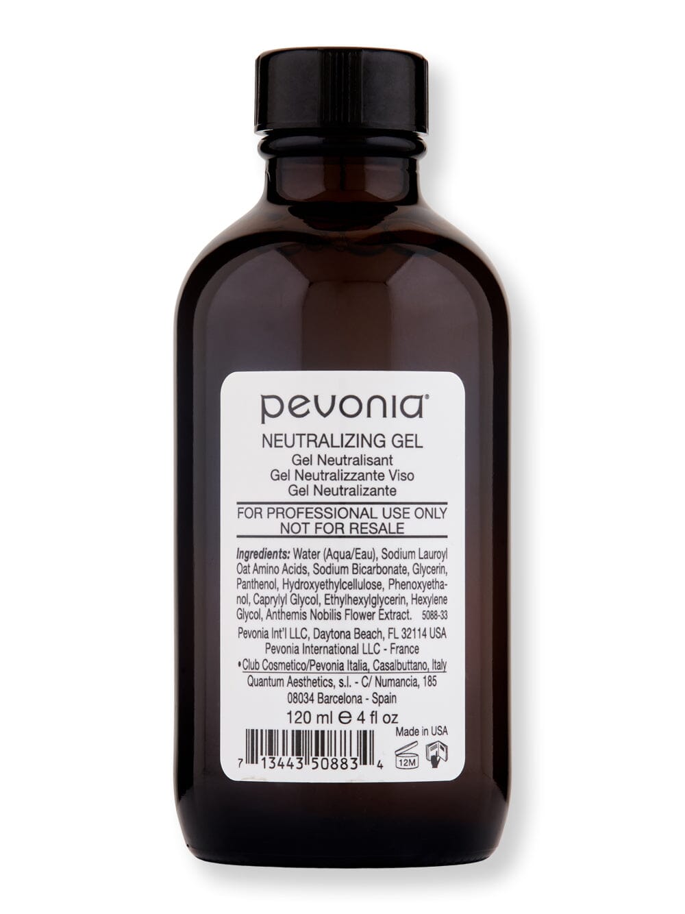 Pevonia Pevonia Neutralizing Gel Face Cleansers 4 oz 