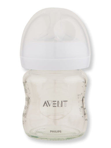 Philips Avent Philips Avent Glass Natural Baby Bottle With Natural Response Nipple Baby Bottles 4 oz 