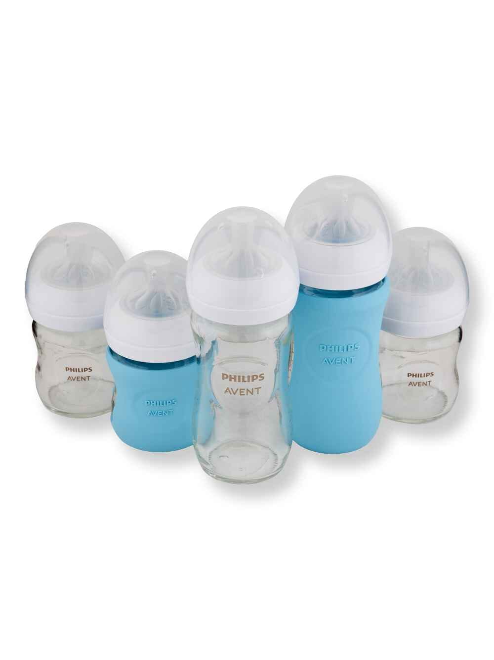 Philips Avent Philips Avent Glass Natural Bottle with Natural Response Nipple Baby Set Maternity & Baby Value Sets 