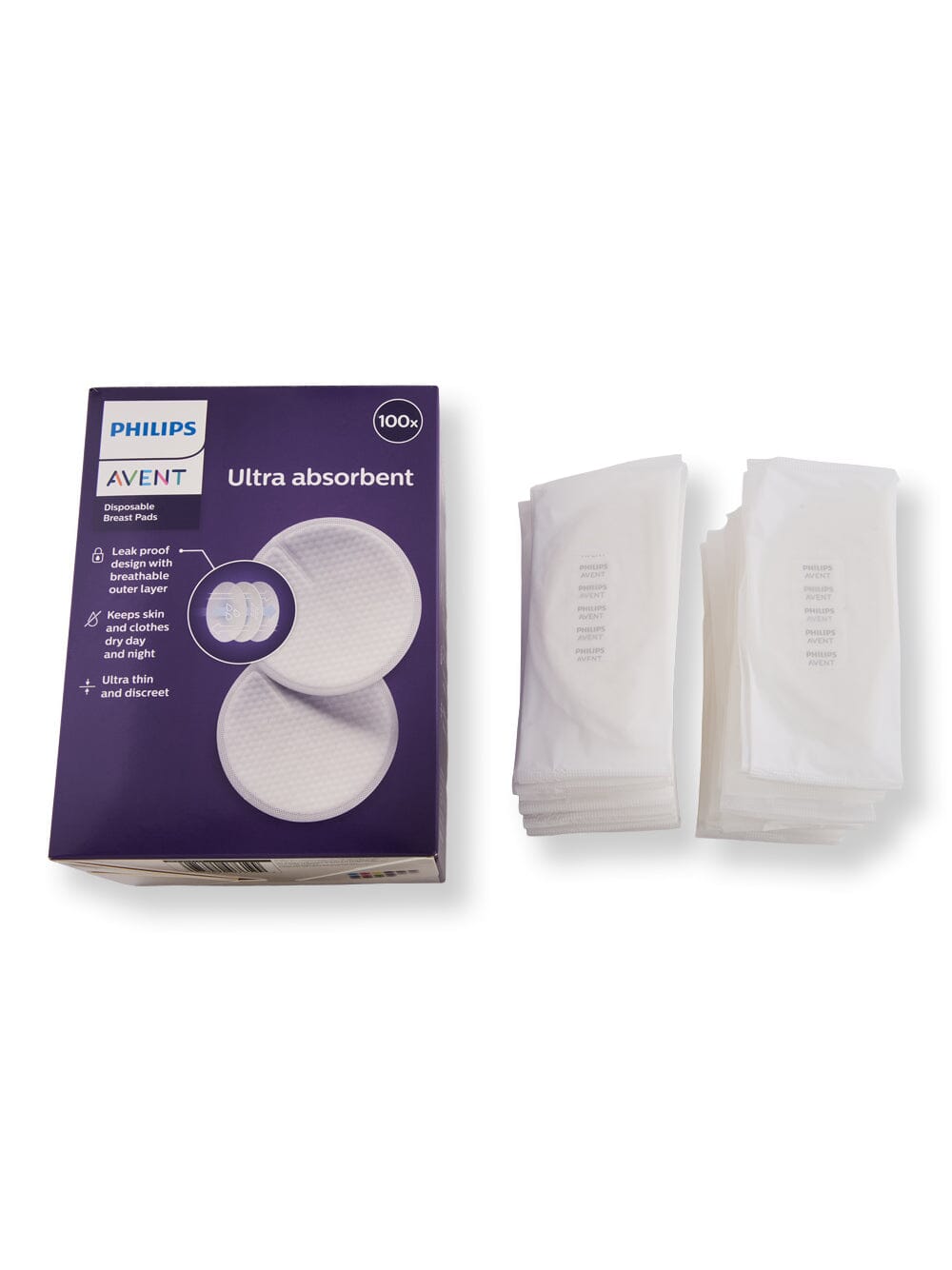 Philips Avent Philips Avent Maximum Comfort Disposable Breast Pads Nursing Pads 100 Ct 