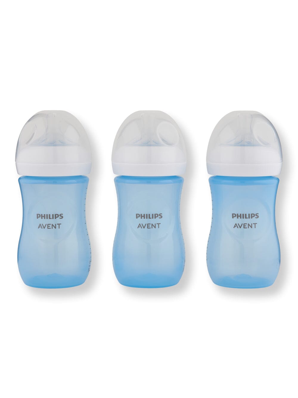 Philips Avent Philips Avent Natural Baby Bottle With Natural Response Nipple Blue Baby Bottles 9 oz 3 Ct 