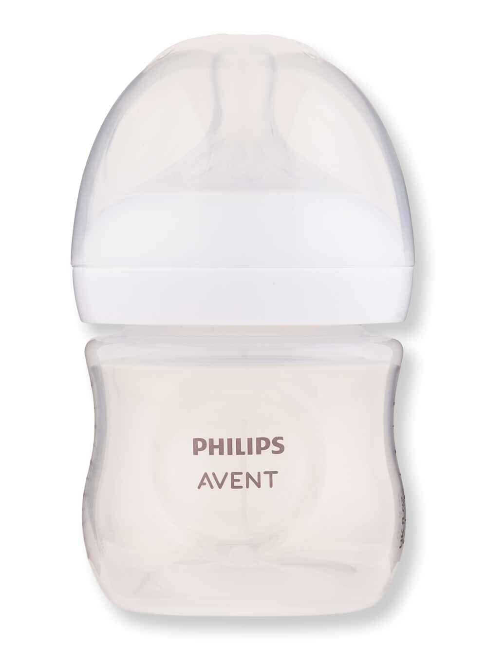 Philips Avent Philips Avent Natural Baby Bottle With Natural Response Nipple Clear 4 oz Baby Bottles 
