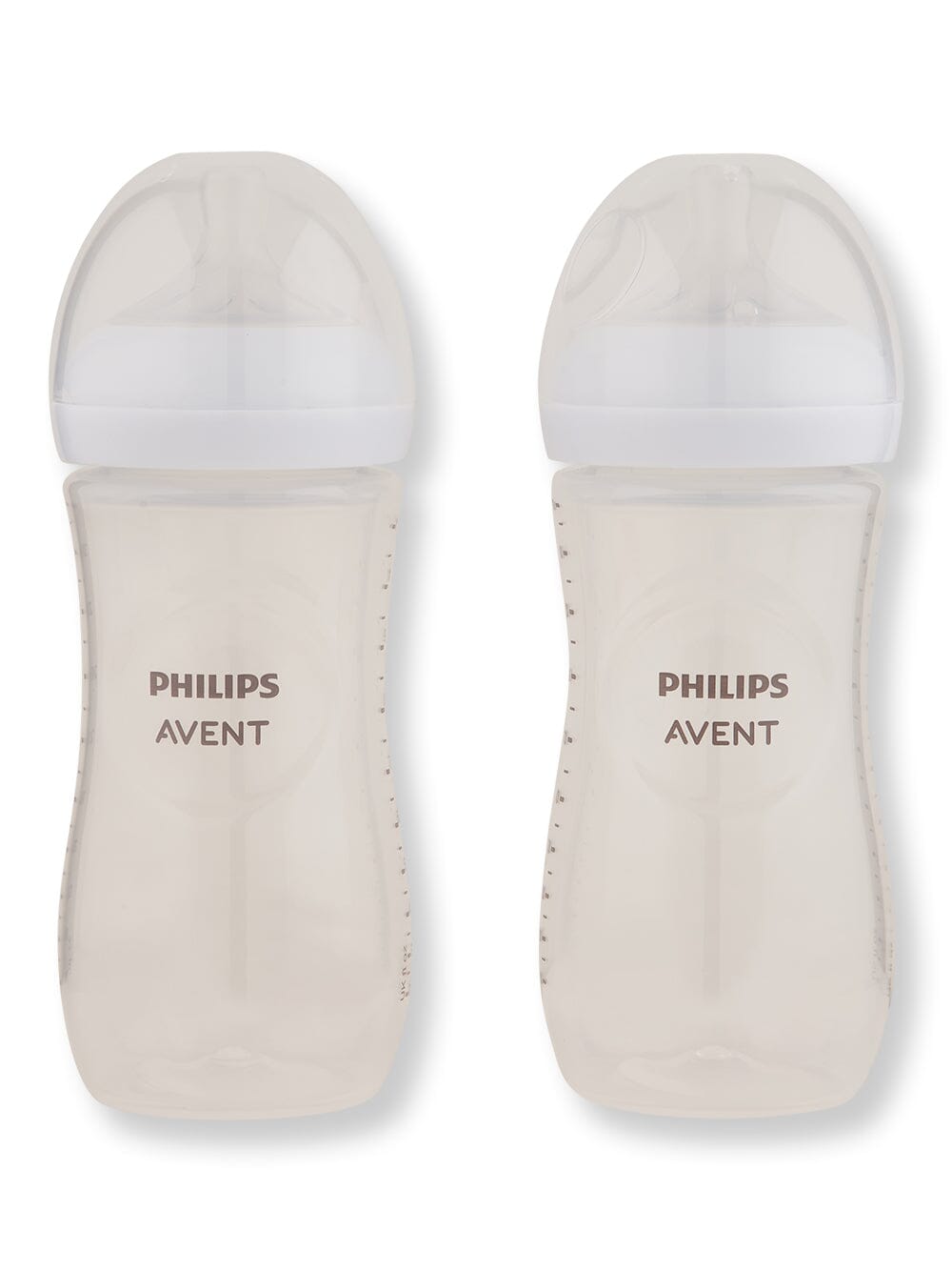 Philips Avent Philips Avent Natural Baby Bottle With Natural Response Nipple Clear Baby Bottles 11 oz 2 Ct 