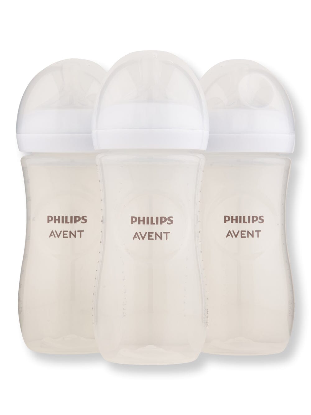 Philips Avent Philips Avent Natural Baby Bottle With Natural Response Nipple Clear Baby Bottles 11 oz 3 Ct 