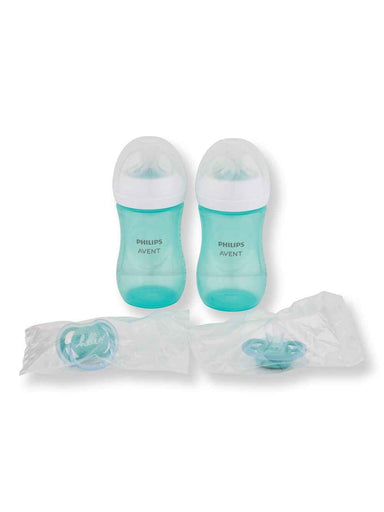 Philips Avent Philips Avent Natural Baby Bottle with Natural Response Nipple Teal Baby Gift Set Maternity & Baby Value Sets 