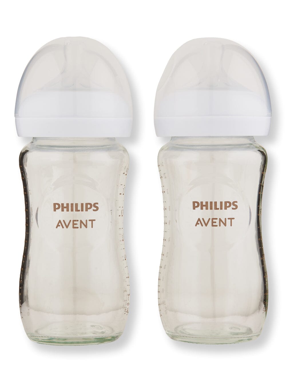 Philips Avent Philips Avent Natural Glass Baby Bottle 2 Ct 8 oz Baby Bottles 