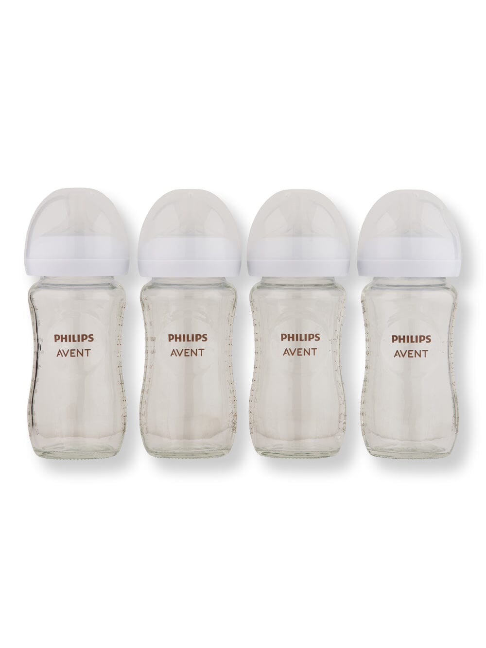 Philips Avent Philips Avent Natural Glass Baby Bottle 4 Ct 8 oz Baby Bottles 