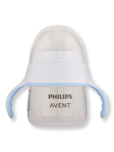 Philips Avent Philips Avent Natural Trainer Sippy Cup with Fast Flow Nipple & Soft Spout Clear Sippy Cups & Mugs 5 oz 