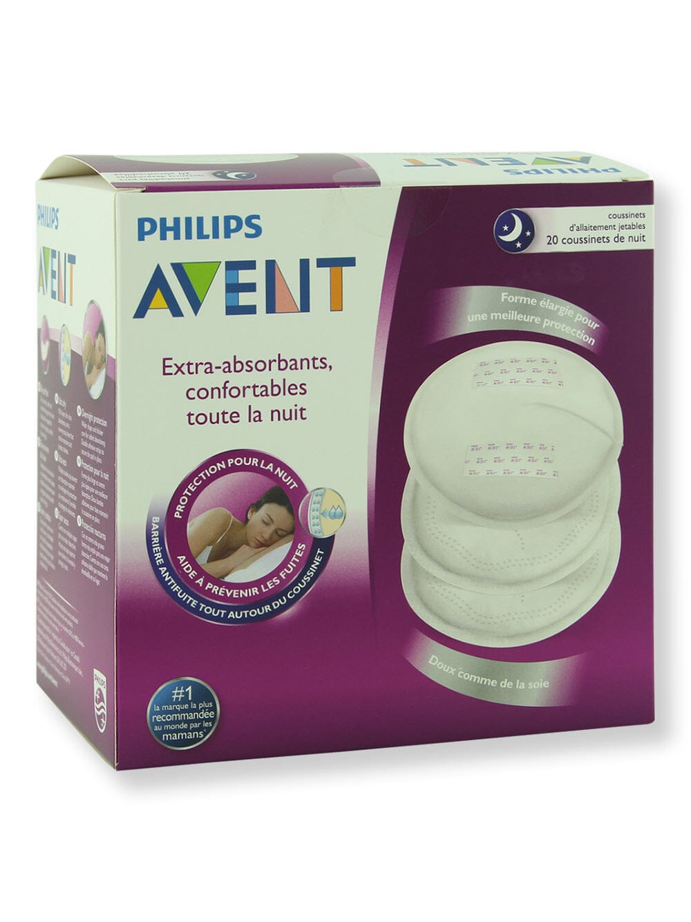 Philips Avent Philips Avent Night Breast Pads 20 Ct Nursing Pads 