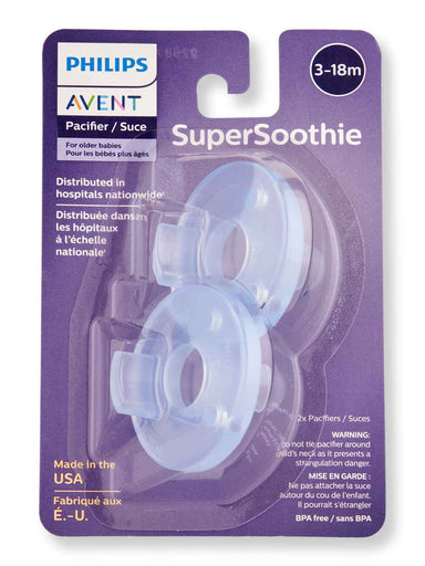Philips Avent Philips Avent Soothie 3-18 months Blue 2 Ct Pacifiers & Soothers 