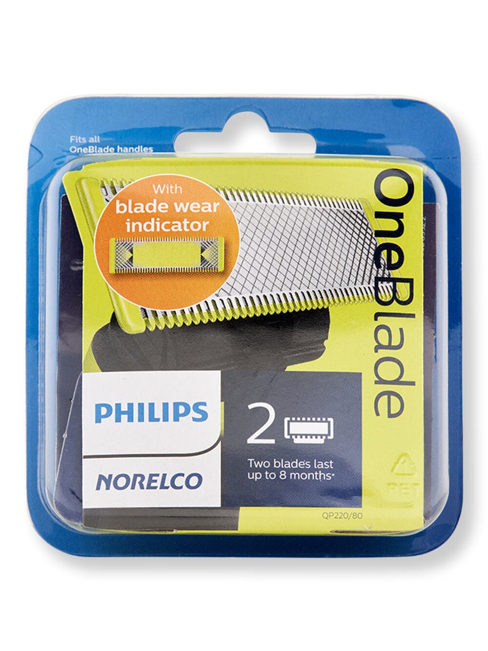 Philips Norelco Philips Norelco OneBlade Replacement Blades Razors, Blades, & Trimmers 2 Ct 