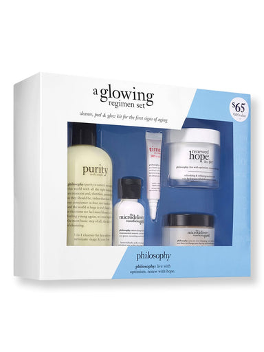 Philosophy Philosophy A Glowing Regimen Loyalty Set Skin Care Kits 