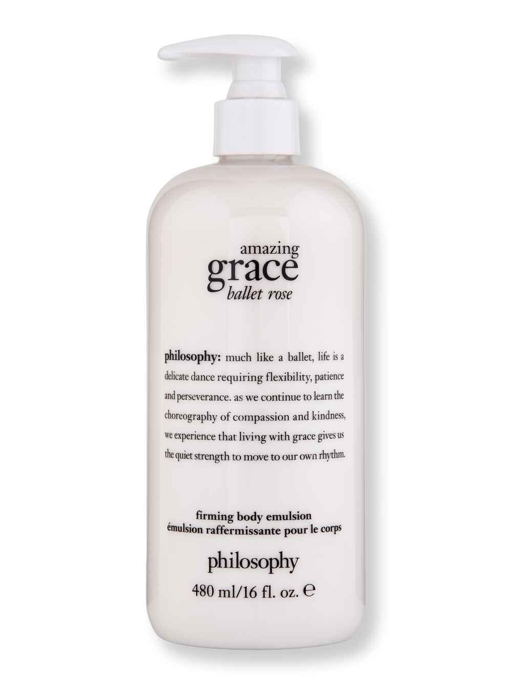 Philosophy Philosophy Amazing Grace Ballet Rose Firming Body Emulsion 16 oz480 ml Body Lotions & Oils 