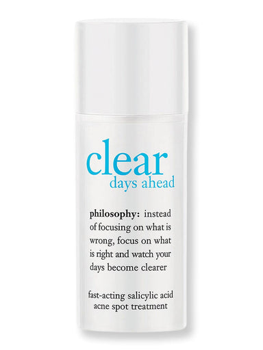 Philosophy Philosophy Clear Days Ahead Fast-Acting Salicylic Acid Acne Spot Treatment Acne, Blemish, & Blackhead Treatments .5 oz / 15 ml 