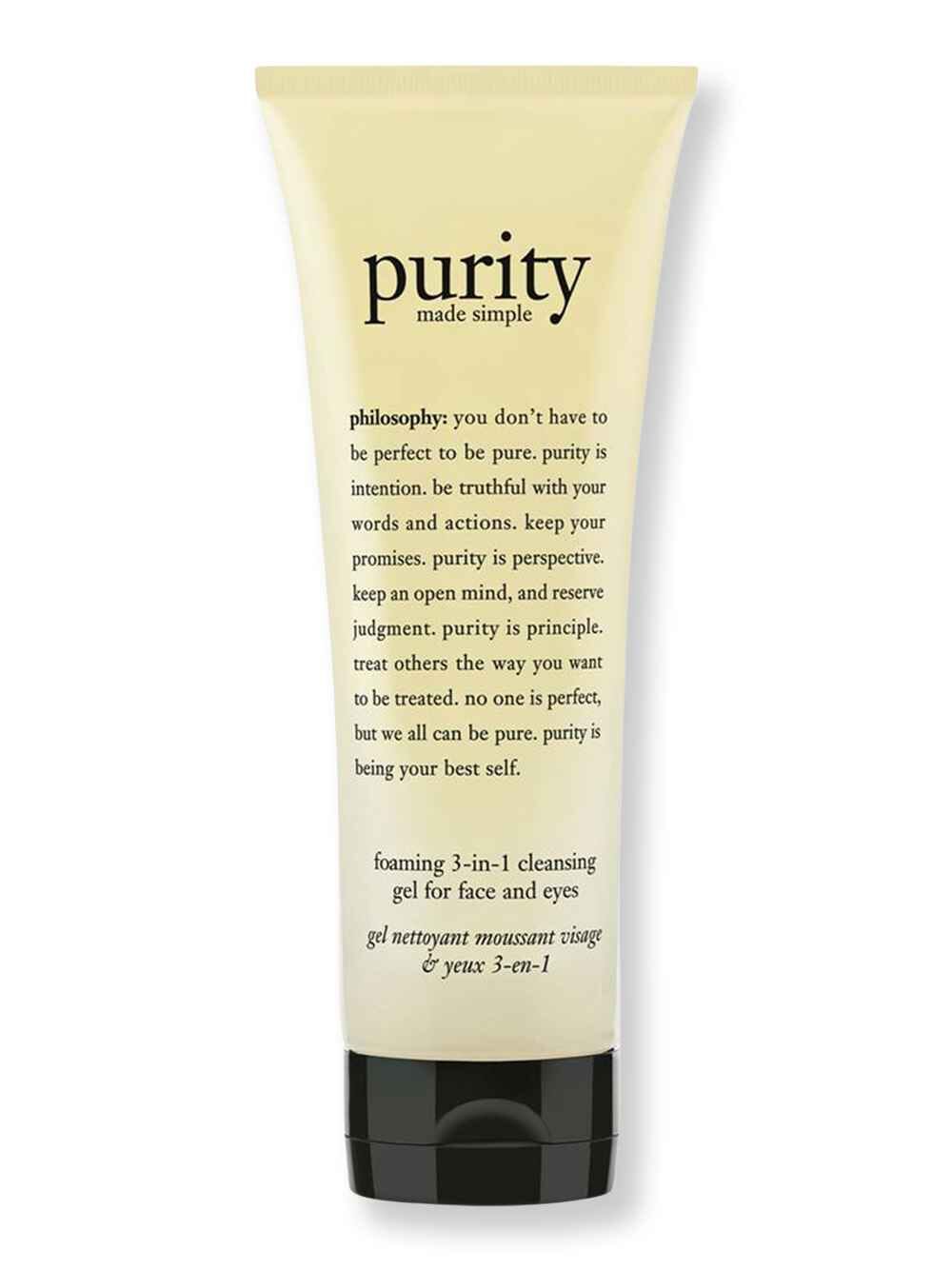 Philosophy Philosophy Purity Made Simple Foaming 3-in-1 Cleansing Gel For Face & Eyes 7.5 oz225 ml Face Cleansers 