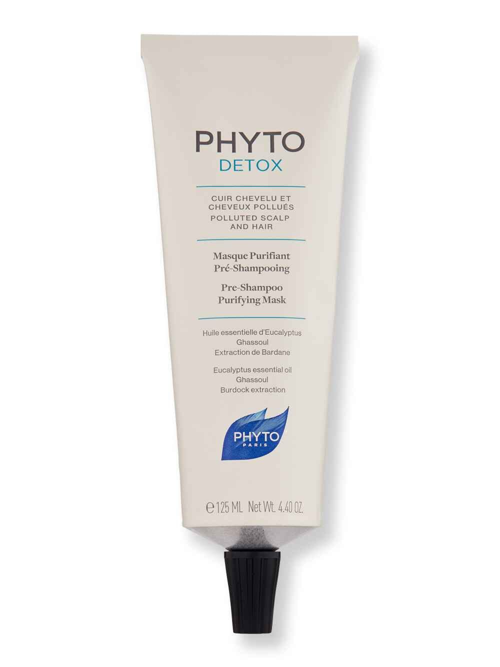 Phyto Phyto Phytodetox Pre-Shampoo Purifying Mask 4.40 oz 125 ml Hair Masques 