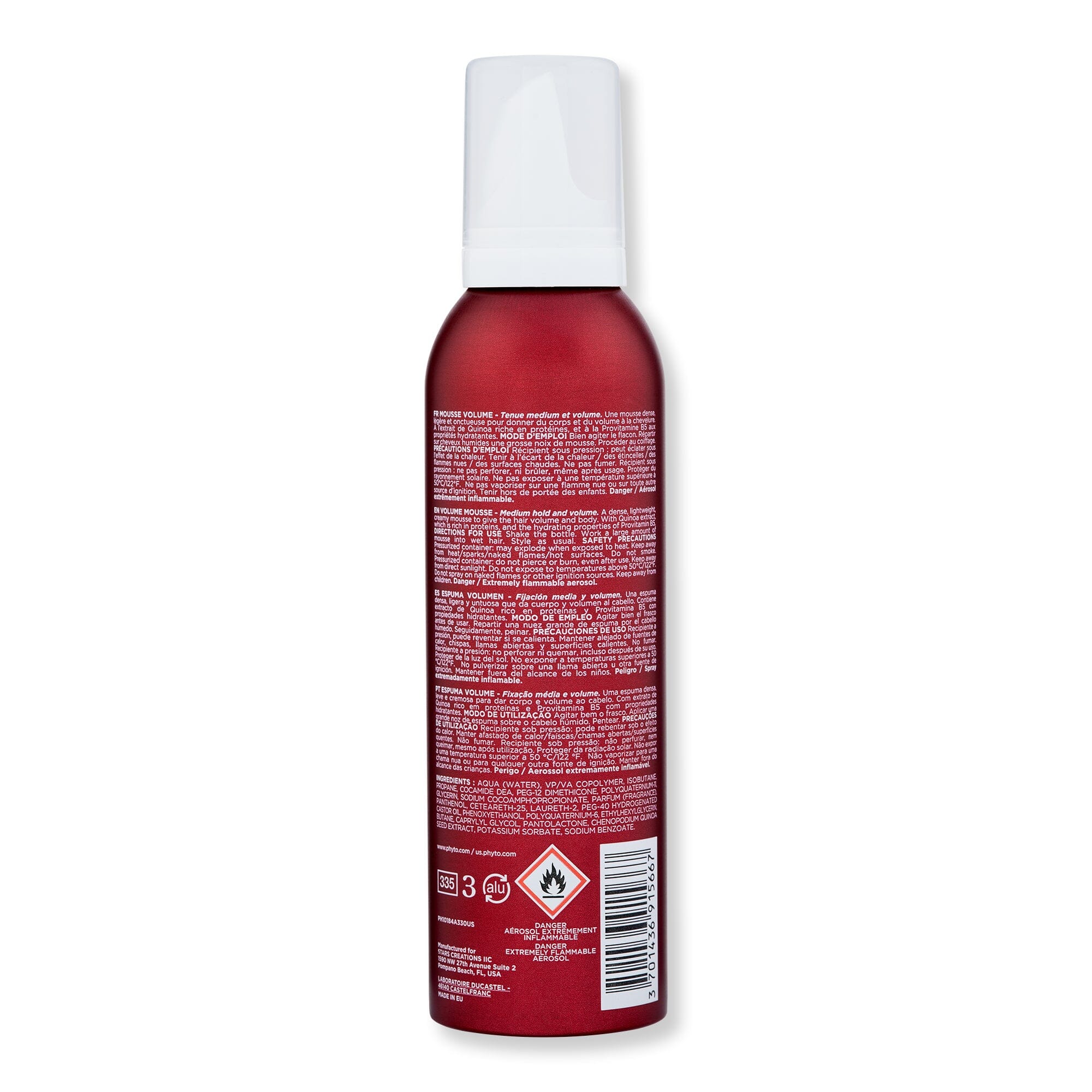 Phyto Phyto Volume Mousse Mousses & Foams 