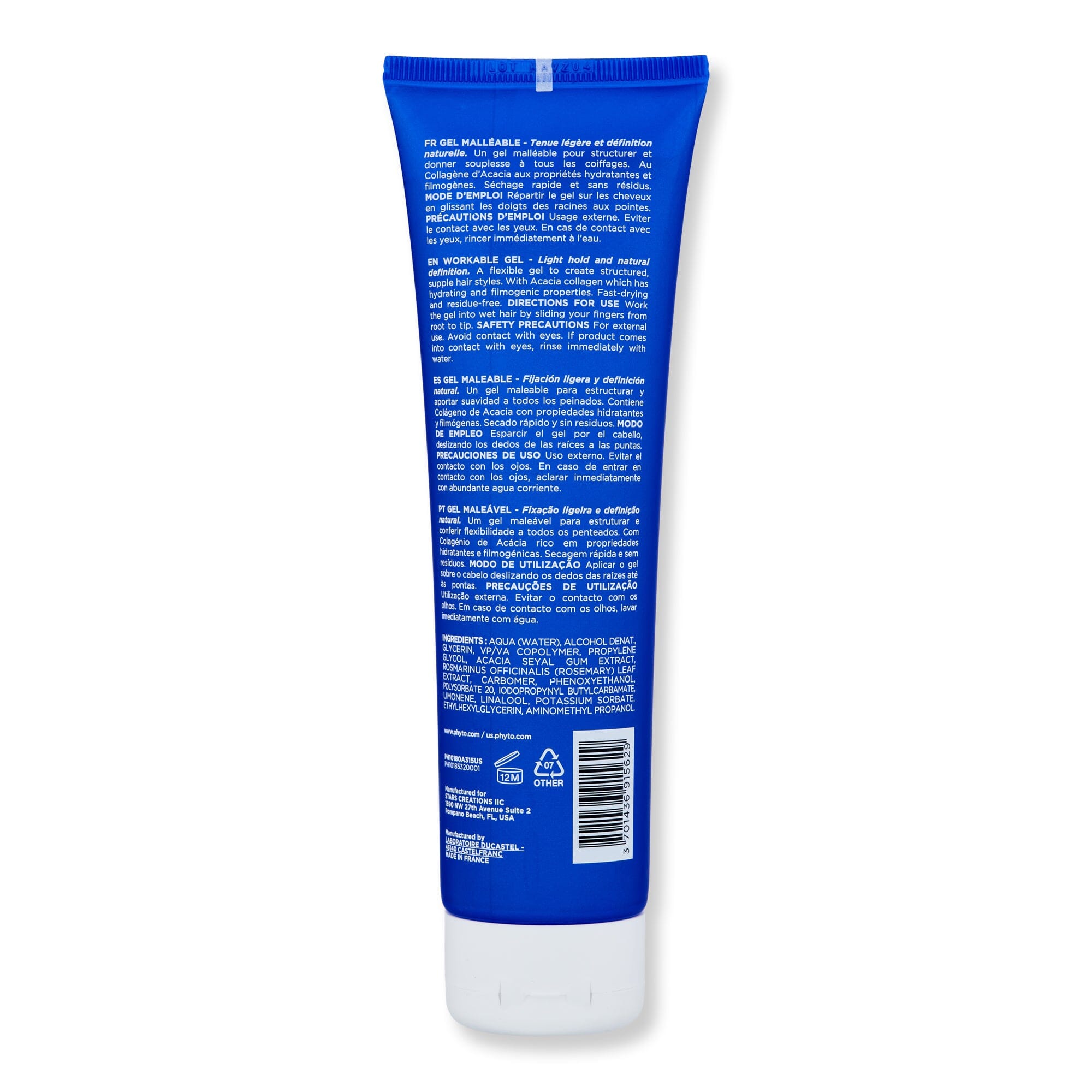 Phyto Phyto Workable Gel Hair Gels 