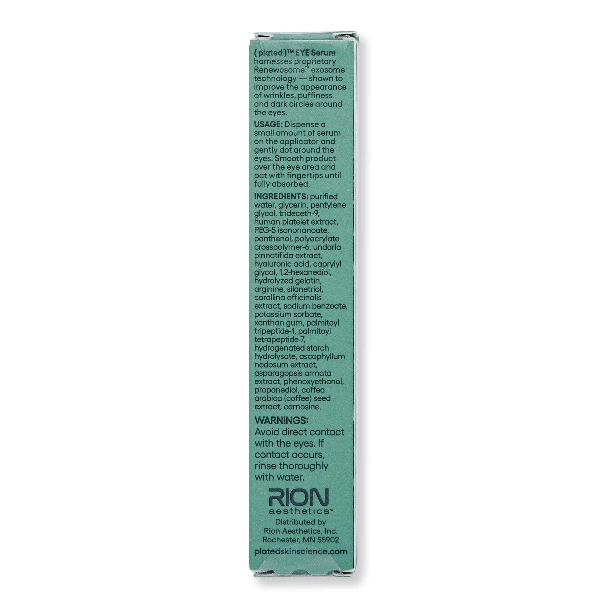 Plated Skin Science Plated Skin Science Eye Serum Eye Serums 