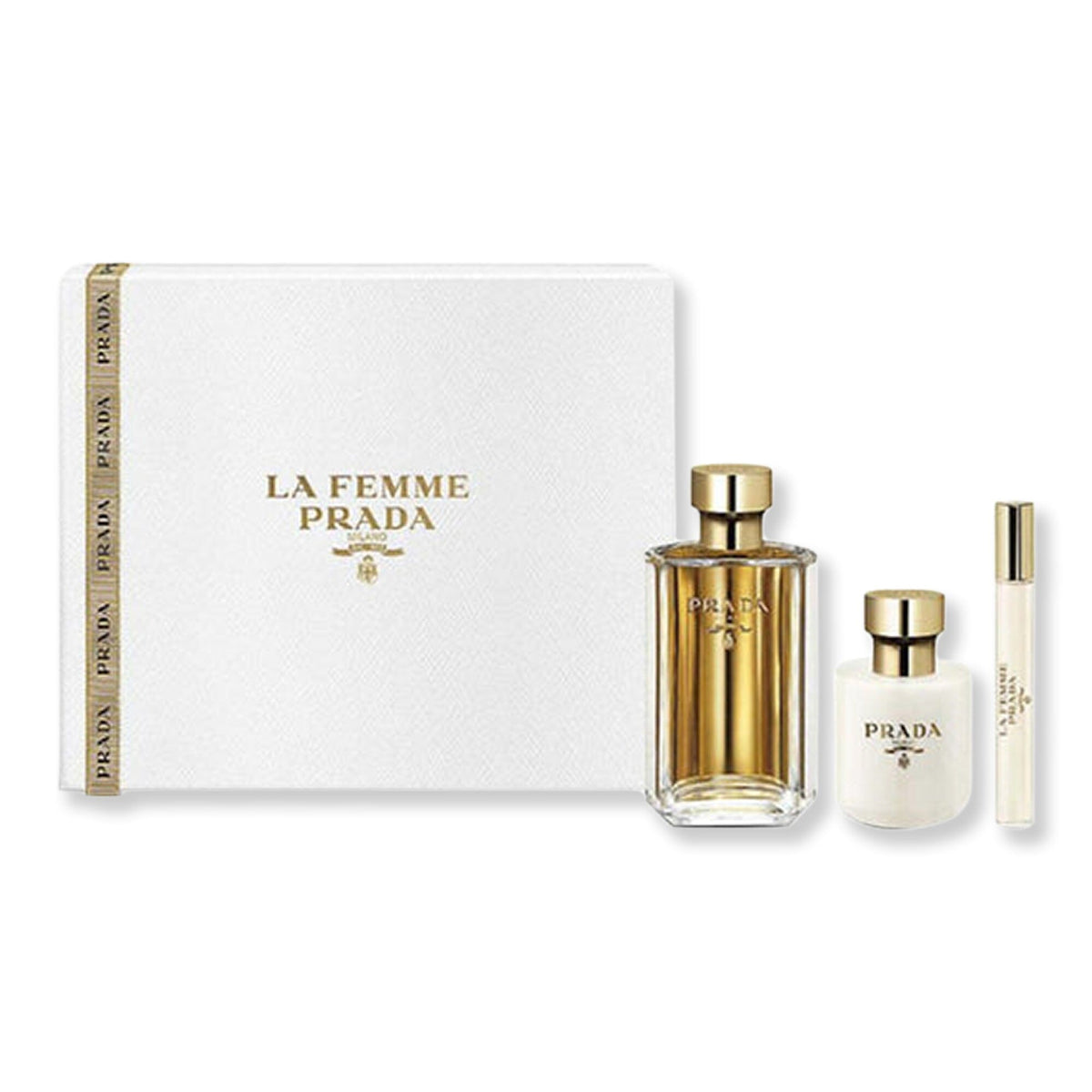 Prada Prada La Femme 3 Piece Gift Set Perfume 