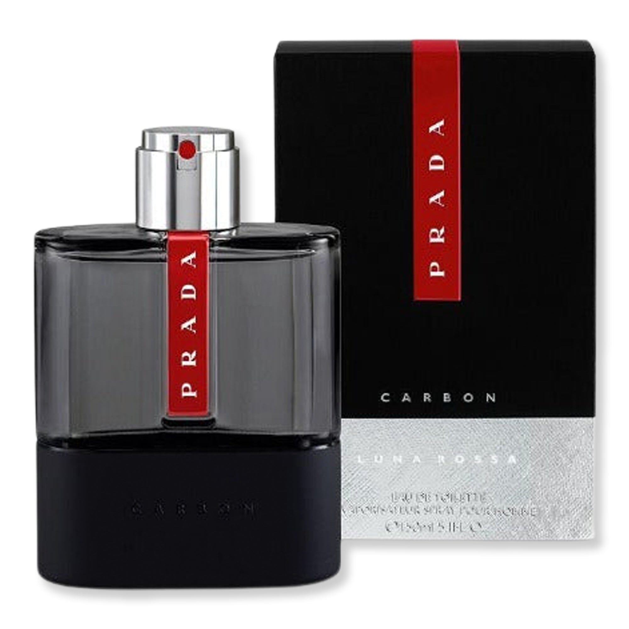 Prada Prada Luna Rossa Carbon Eau De Toilette Spray for Men Perfume 5.1 oz 