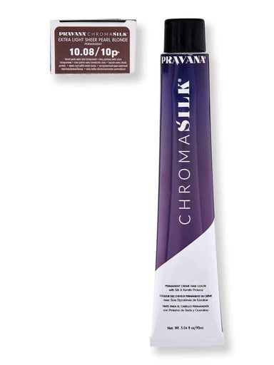 Pravana Pravana Chromasilk Creme Hair Color 10.08 Extra Light Sheer Pearl Blonde Hair Color 