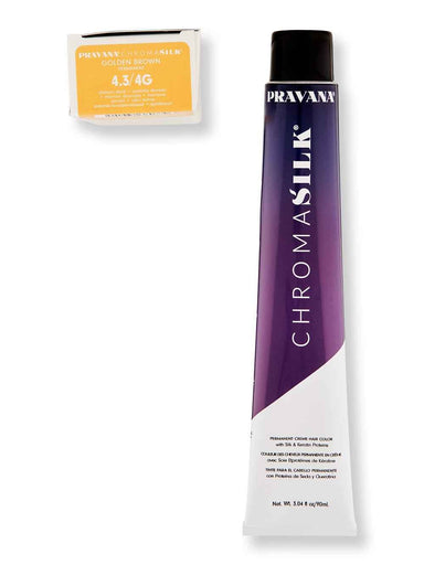 Pravana Pravana Chromasilk Creme Hair Color 3 oz 4.3 Golden Brown Hair Color 