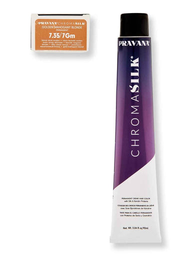 Pravana Pravana Chromasilk Creme Hair Color 3 oz 7Gm/7.35 Golden Mahogany Blonde Hair Color 