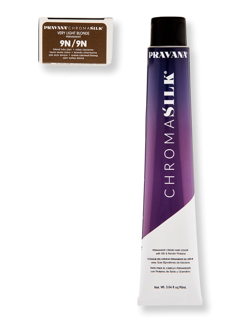 Pravana Pravana Chromasilk Creme Hair Color Hair Color 3 oz 9N Very Light Blonde 