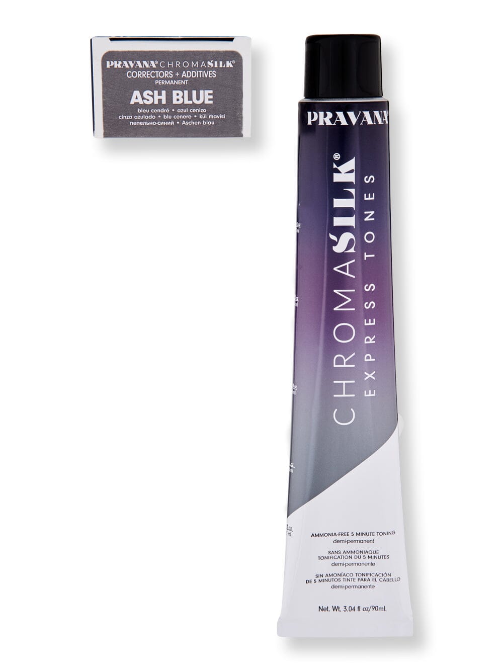 Pravana Pravana Chromasilk Creme Hair Color Hair Color 3 oz Ash Blue 