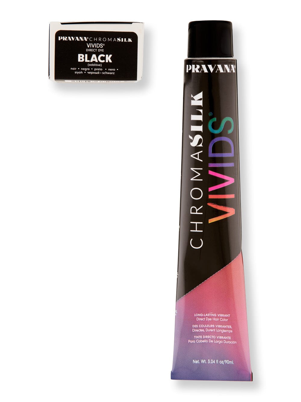 Pravana Pravana ChromaSilk Vivids Hair Color Hair Color 3 oz Black 