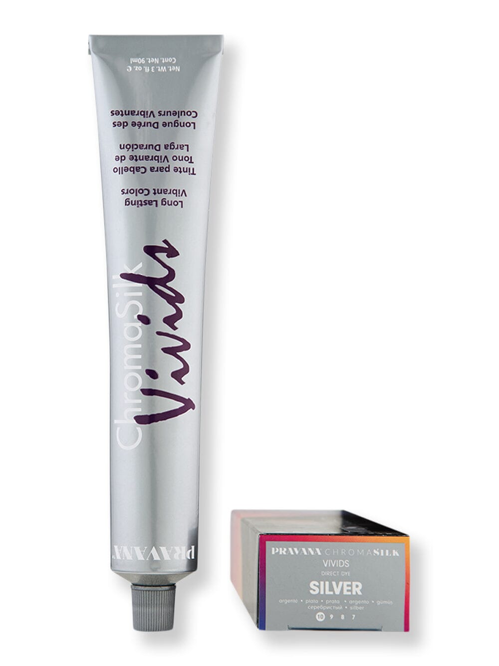 Pravana Pravana ChromaSilk Vivids Hair Color Hair Color 3 oz Silver 