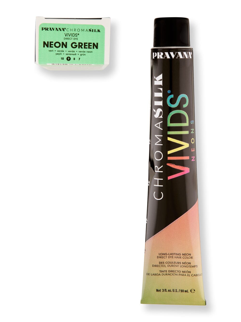 Pravana Pravana ChromaSilk Vivids Neons Hair Color Hair Color 3 oz Green 