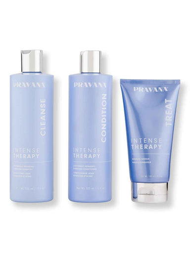 Pravana Pravana Intense Therapy Cleanse Shampoo & Conditioner 11 oz + Treat Masque 5 oz Hair Care Value Sets 