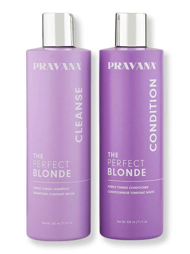Pravana Pravana The Perfect Blonde Shampoo & Conditioner 11 oz Hair Care Value Sets 