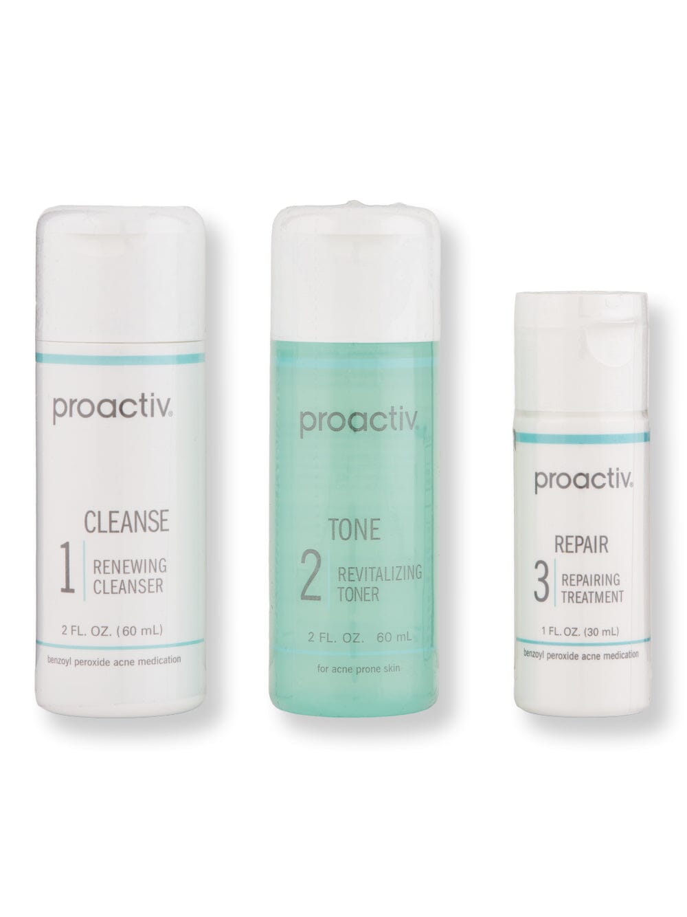 Proactiv Proactiv Solution 3-Step Routine Acne, Blemish, & Blackhead Treatments 30 day 