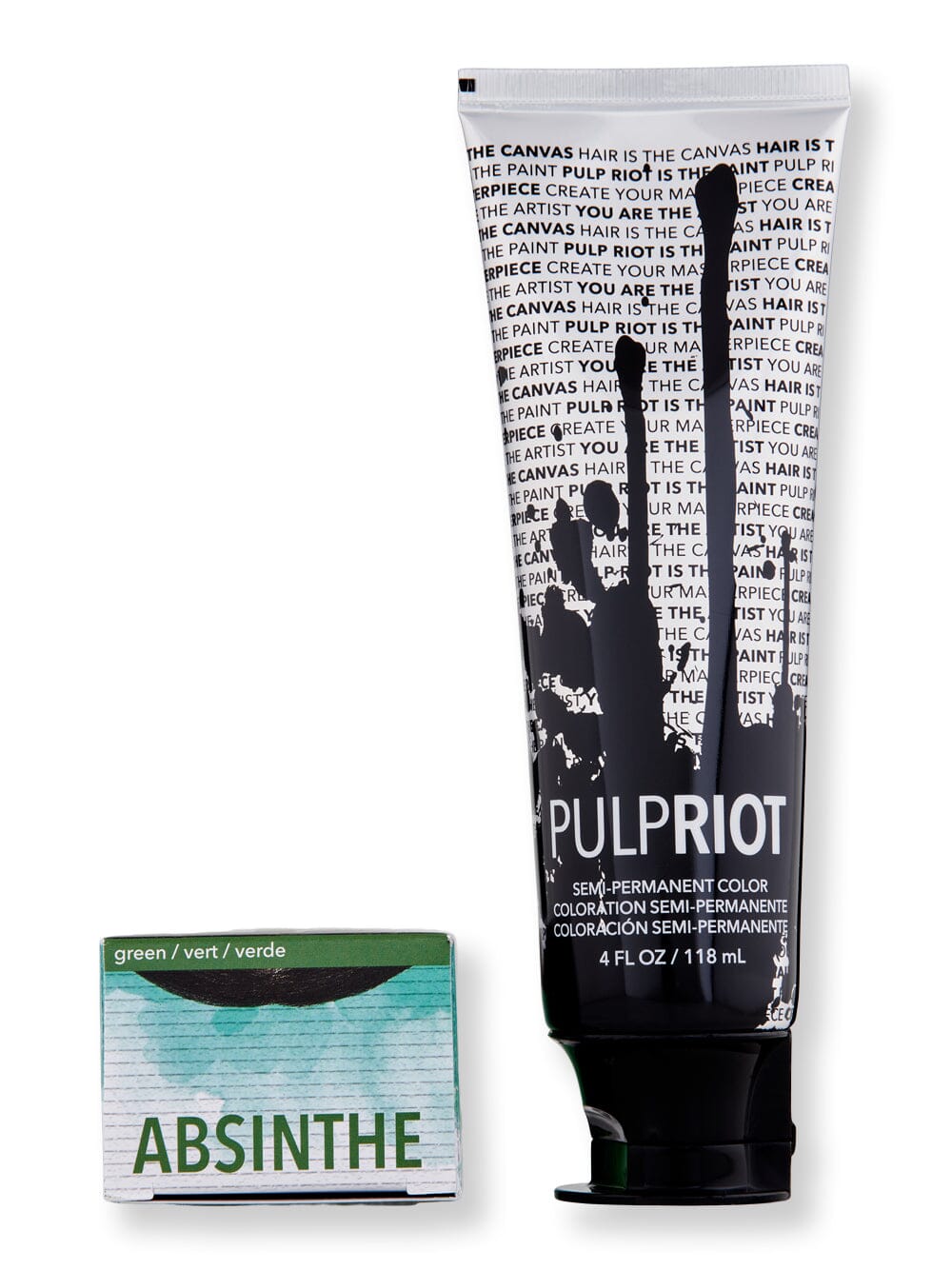 Pulp Riot Pulp Riot Semi-Permanent Haircolor Hair Color 4 oz Absinthe 