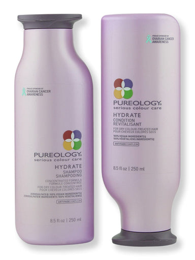 Pureology Pureology Hydrate Shampoo & Conditioner 250 ml Hair Care Value Sets 