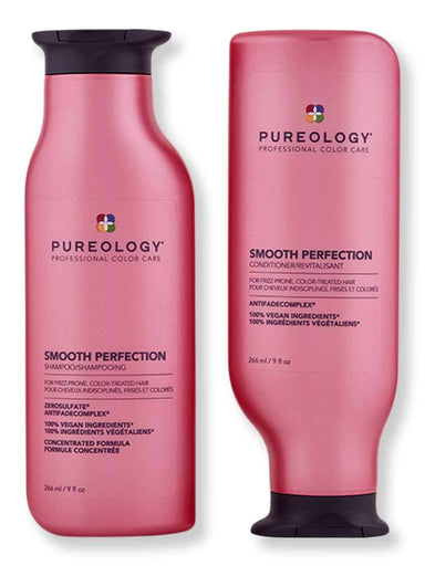 Pureology Pureology Smooth Perfection Shampoo & Conditioner 9 oz Hair Care Value Sets 