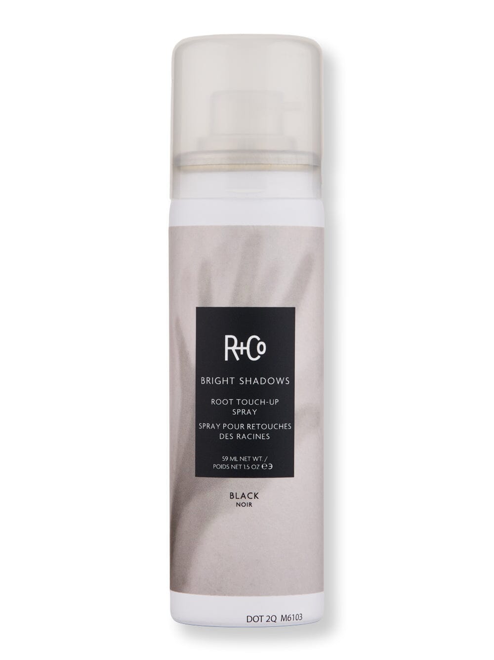 R+Co R+Co Bright Shadows Root Touch-Up Spray 1.5 oz Black Hair Color 