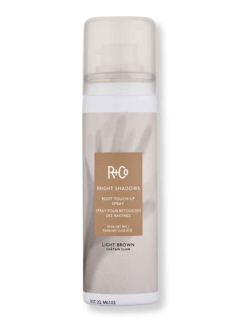 R+Co R+Co Bright Shadows Root Touch-Up Spray 1.5 ozLight Brown Hair Color 