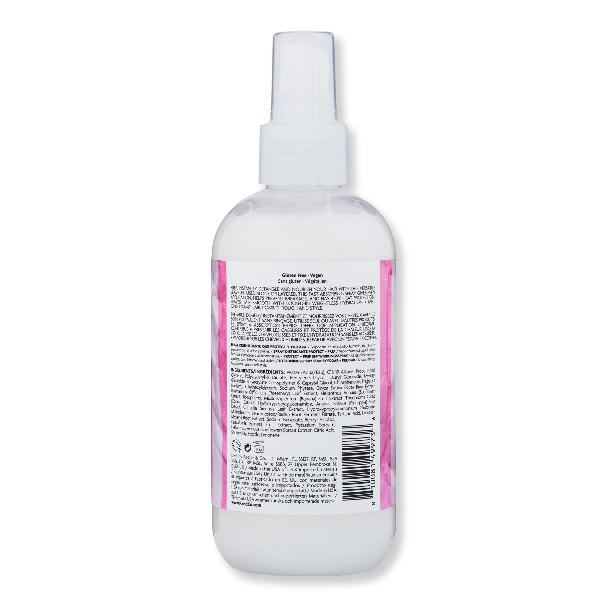 R+Co R+Co Candy Stripe Protect + Prep Detangling Spray Hair Sprays 