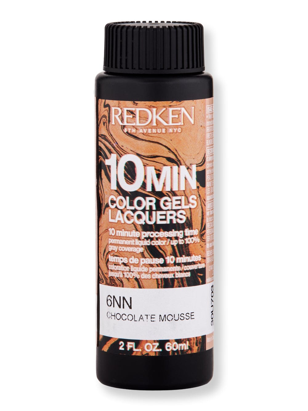 Redken Redken 10 Min Color Gel Lacquers Hair Color 2 oz 6NN Chocolate Mousse 