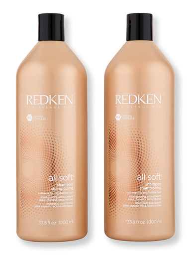 Redken Redken All Soft Shampoo 2 Ct 1 L Shampoos 